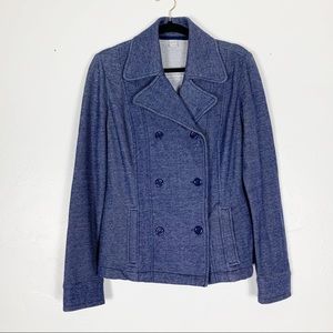 PAC SUN Blue Button Jacket Size L